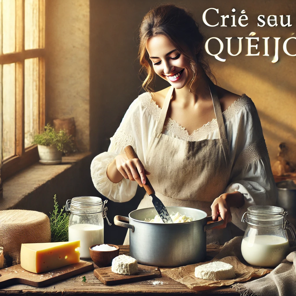 como fazer queijo